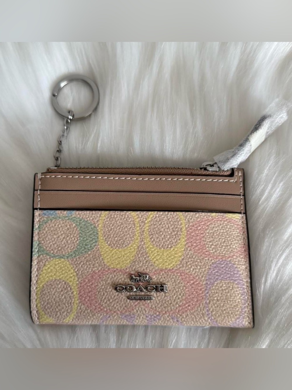 NWT COACH Mini Skinny ID Case